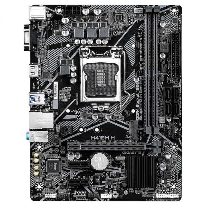 Матплата Gigabyte H410M H 2.0 Intel H410 | AFOX.SU