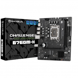 Матплата Maxsun MS-Challenger B760M-H B760, Intel B760 | AFOX.SU