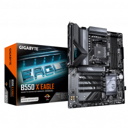 Плата Gigabyte B550 X EAGLE AM4 DDR4 ATX | AFOX.SU