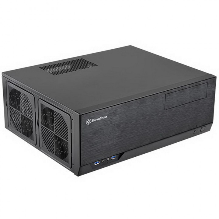Корпус Silverstone SST-GD09B Grandia HTPC ATX | AFOX.SU