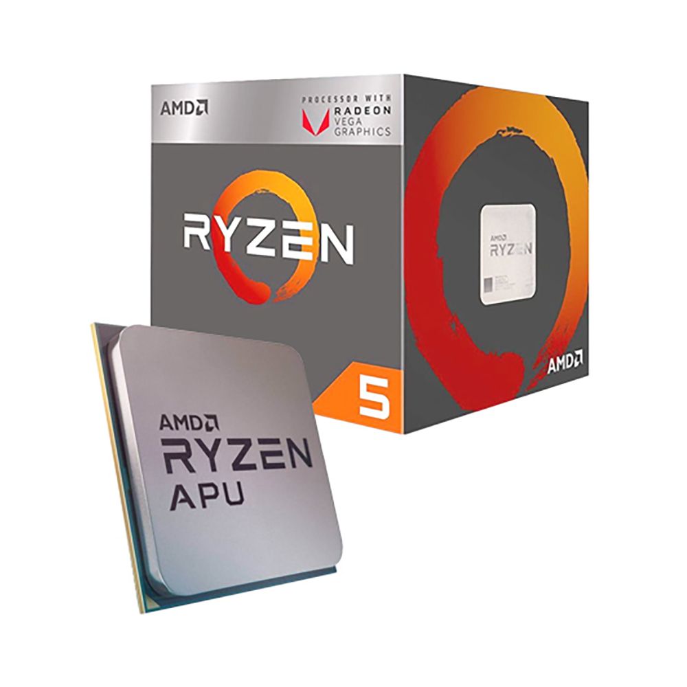 Центральный Процессор AMD RYZEN 5 5600G BOX (Cezanne, 7nm, C6/T12, Base 3,90GHz, Turbo 4,40GHz, Vega 7, L3 1