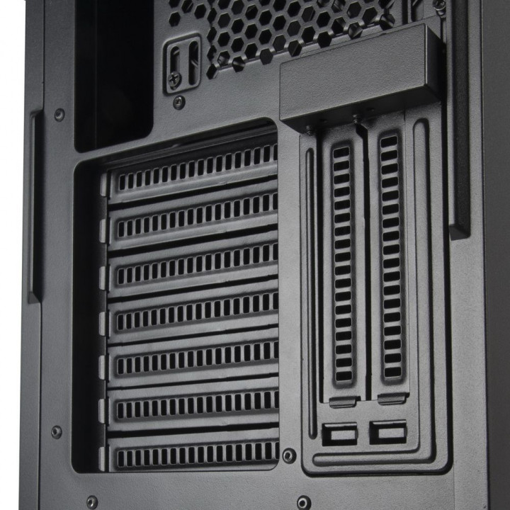 Корпус SilverStone SETA D1 Black (уценка) | AFOX.SU
