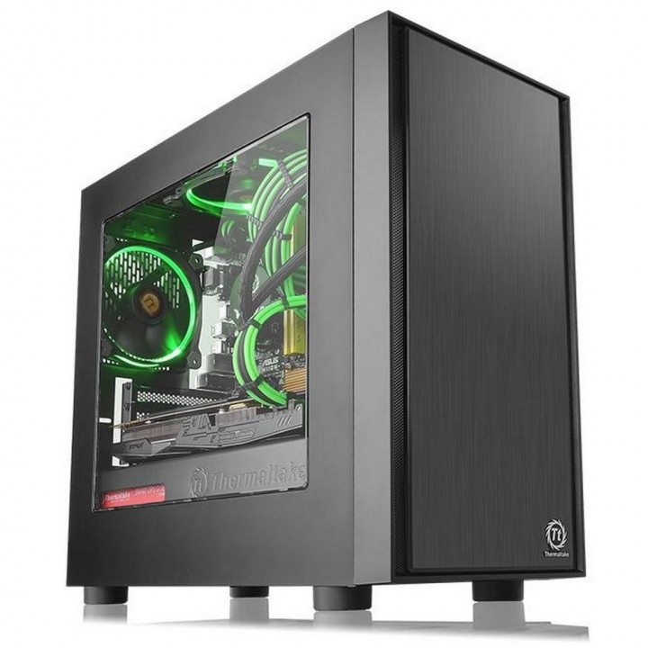 Корпус Thermaltake Versa H17 Black (уценка) | AFOX.SU