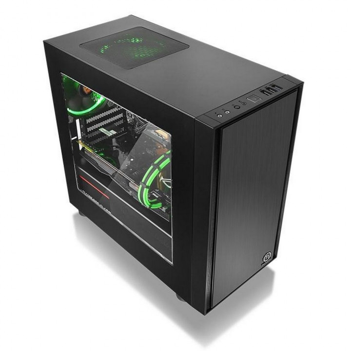 Корпус Thermaltake Versa H17 Black (уценка) | AFOX.SU