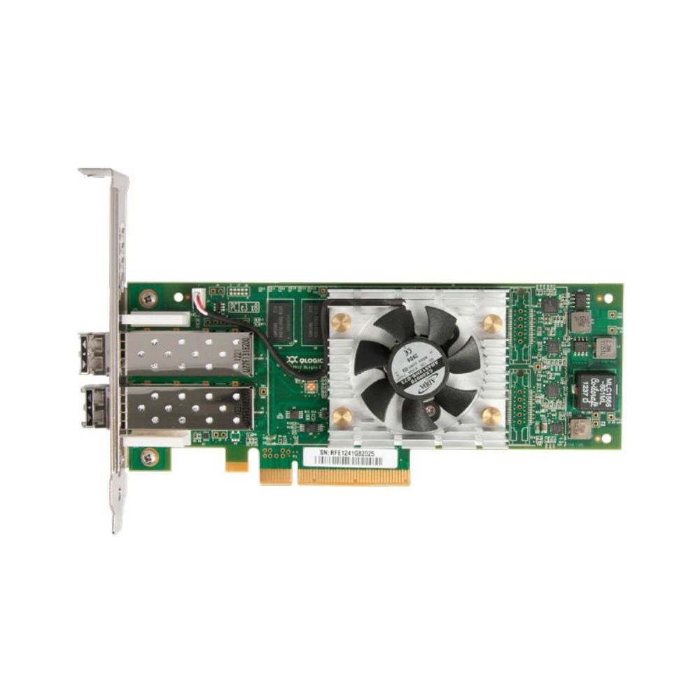 Сетевой адаптер Qlogic QLE2672-CK 16Gb/s FC HBA, 2-port, PCIe v2.0 x8 (или v3.0 x4), LC MMF (упаковка: блистер, в комплекте план