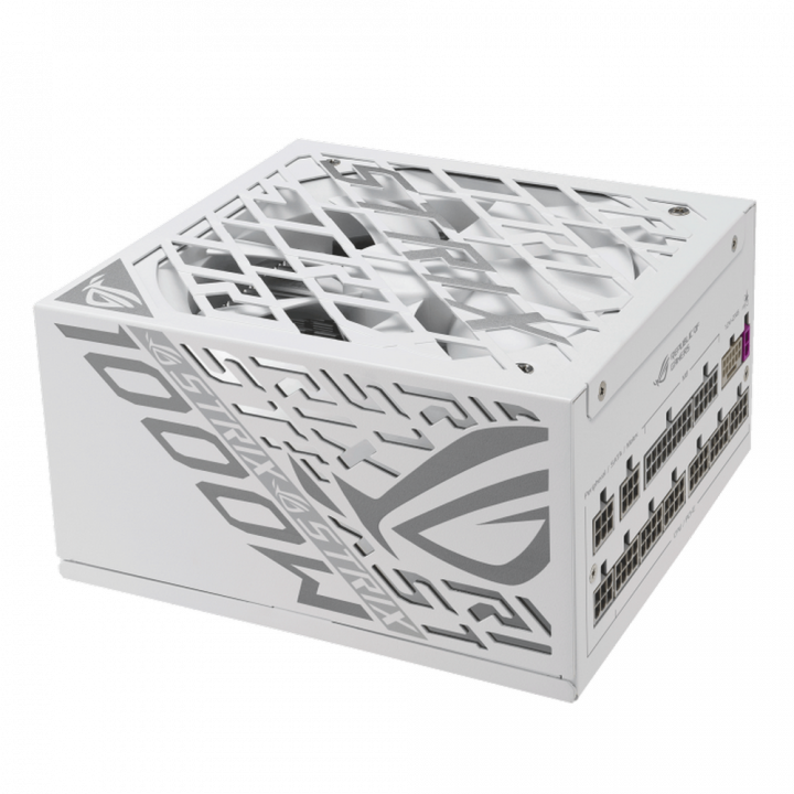 Блок питания ASUS ROG Strix 1000W Platinum White | AFOX.SU