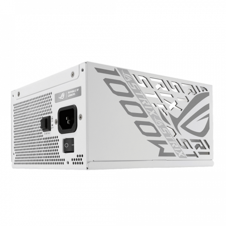 Блок питания ASUS ROG Strix 1000W Platinum White | AFOX.SU
