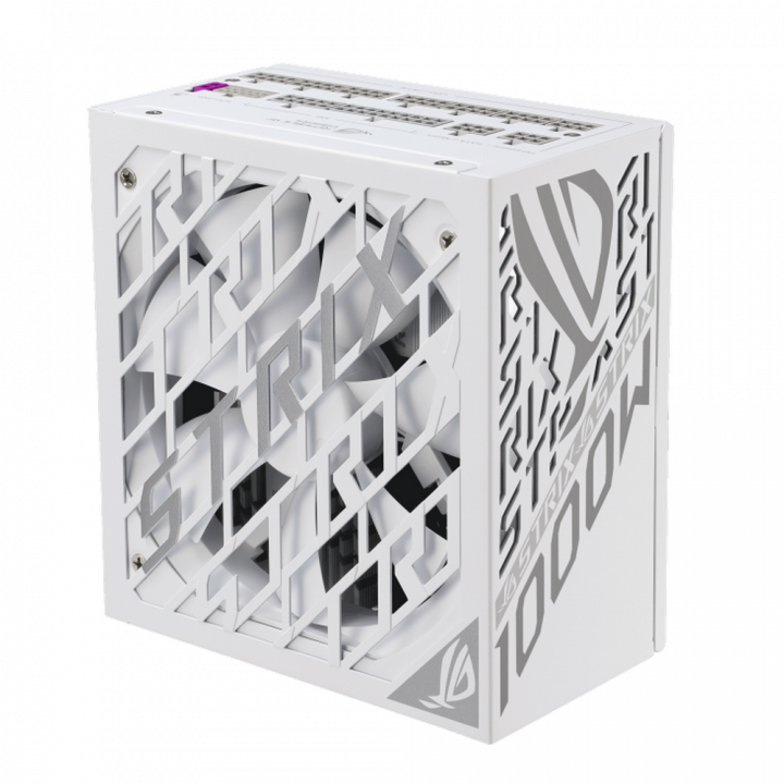 Блок питания ASUS ROG Strix 1000W Platinum White | AFOX.SU
