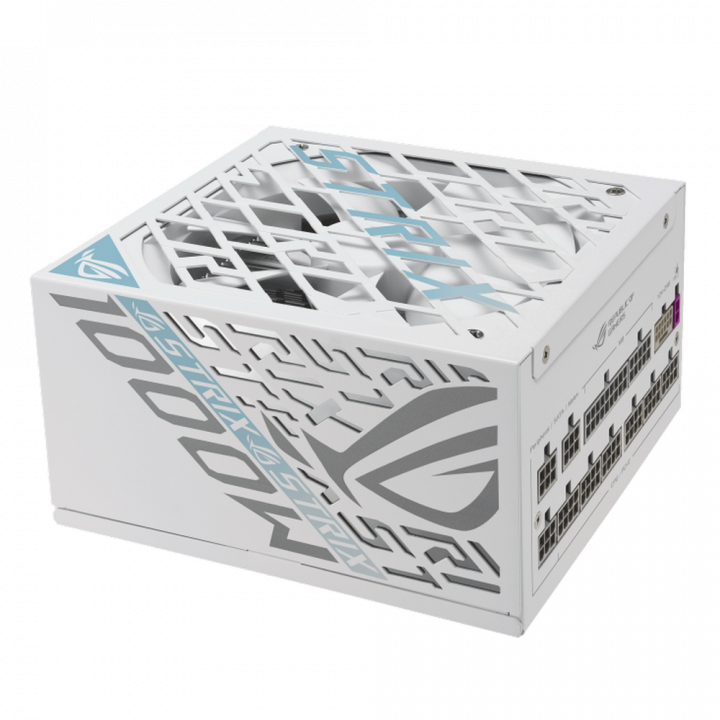 Блок питания ASUS ROG Strix 1000W Platinum White | AFOX.SU
