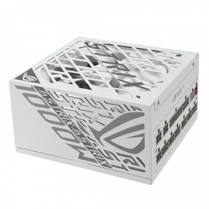 Блок питания ASUS ROG Strix 1000W Platinum White | AFOX.SU