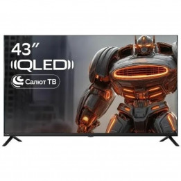 Телевизор 43" Sber SDX-43UQ6033 QLED 4K | AFOX.SU