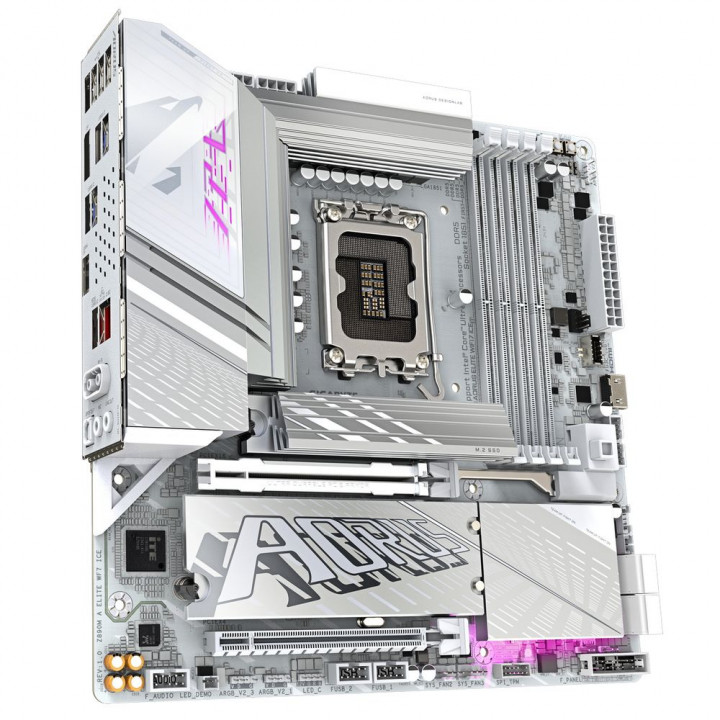 Плата Gigabyte Z890M AORUS ELITE WIFI7 ICE, LGA 1851 | AFOX.SU