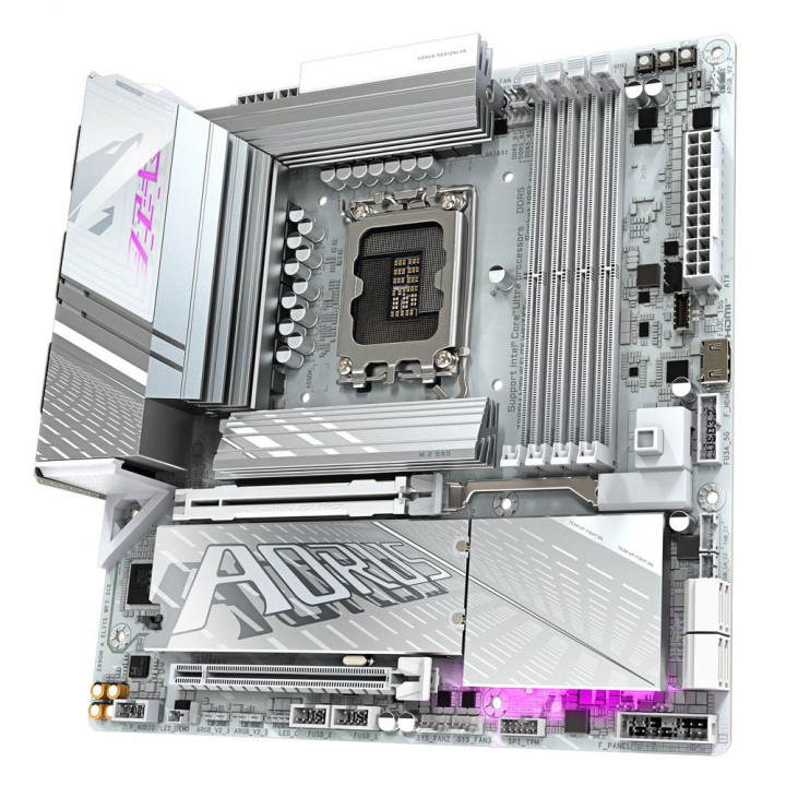 Плата Gigabyte Z890M AORUS ELITE WIFI7 ICE, LGA 1851 | AFOX.SU