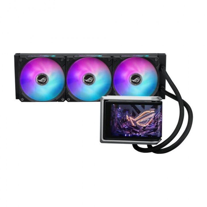 СЖО ASUS ROG RYUO IV 360 ARGB Black 6.67" AMOLED | AFOX.SU