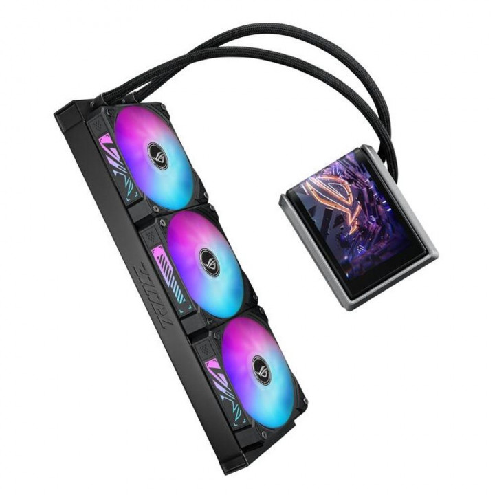 СЖО ASUS ROG RYUO IV 360 ARGB Black 6.67" AMOLED | AFOX.SU