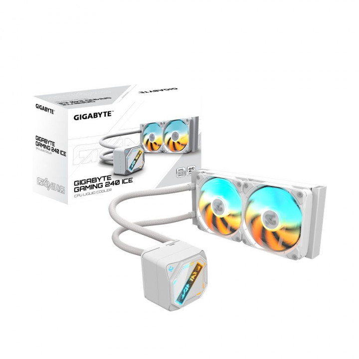 СЖО GIGABYTE Gaming GME 240I White 240 мм кулер | AFOX.SU