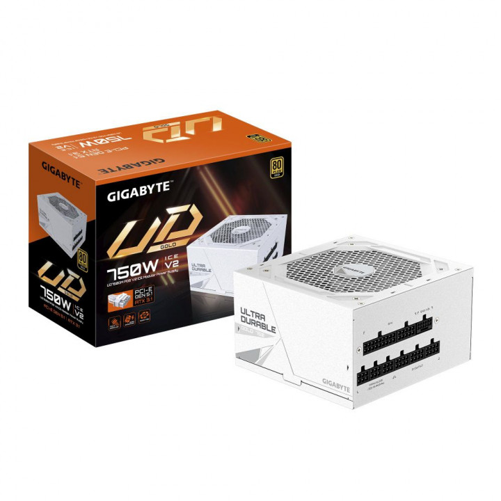 Блок питания Gigabyte UD750GM PG5 ICE 750W Gold White | AFOX.SU