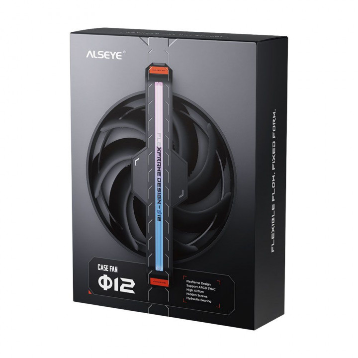 Вентилятор корпусной ALSEYE DM12 White 120 мм ARGB | AFOX.SU