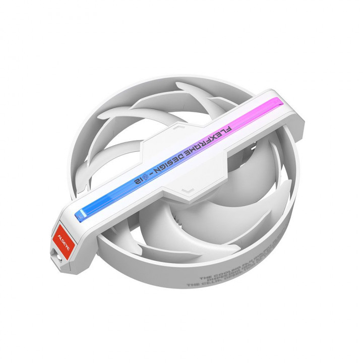 Вентилятор корпусной ALSEYE DM12 White 120 мм ARGB | AFOX.SU