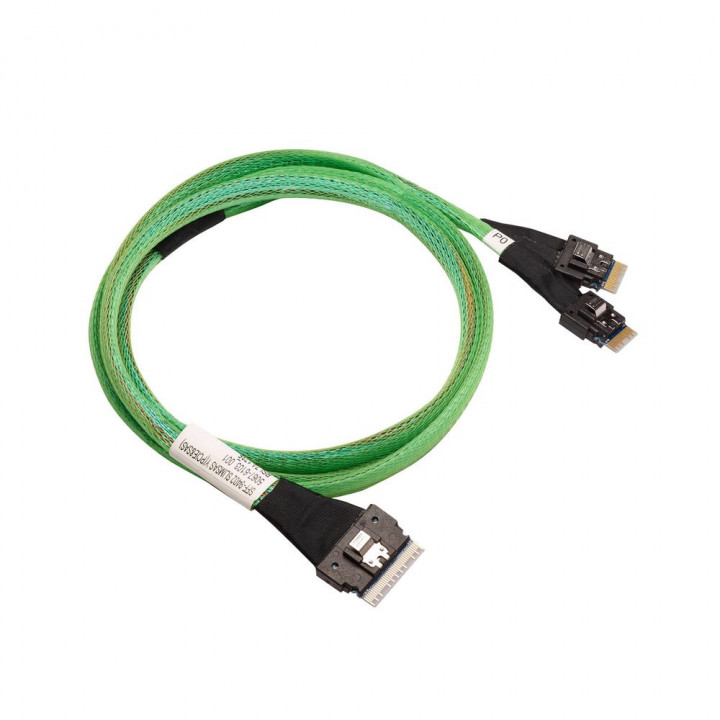 Кабель ACD RSL74-9219 Slimline SAS x8 на 2x SL x4 1 м | AFOX.SU