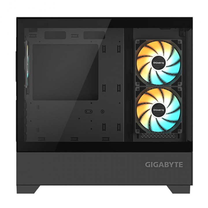 Корпус Gigabyte C201 Panoramic, Micro-ATX, чёрный | AFOX.SU