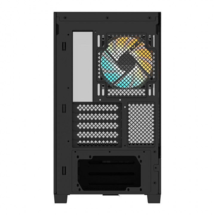 Корпус Gigabyte C201 Panoramic, Micro-ATX, чёрный | AFOX.SU