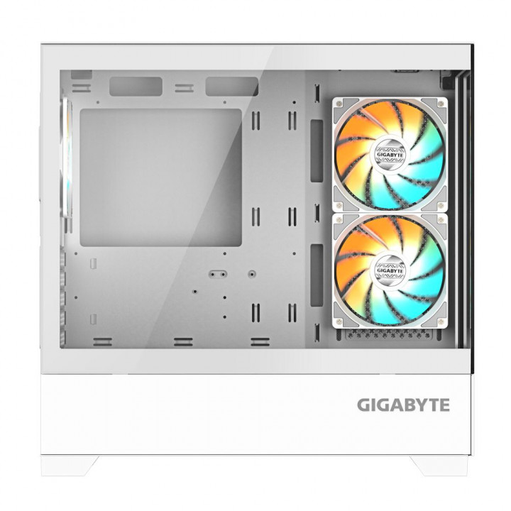 Корпус Gigabyte C201 Panoramic Ice, Micro-ATX, белый | AFOX.SU