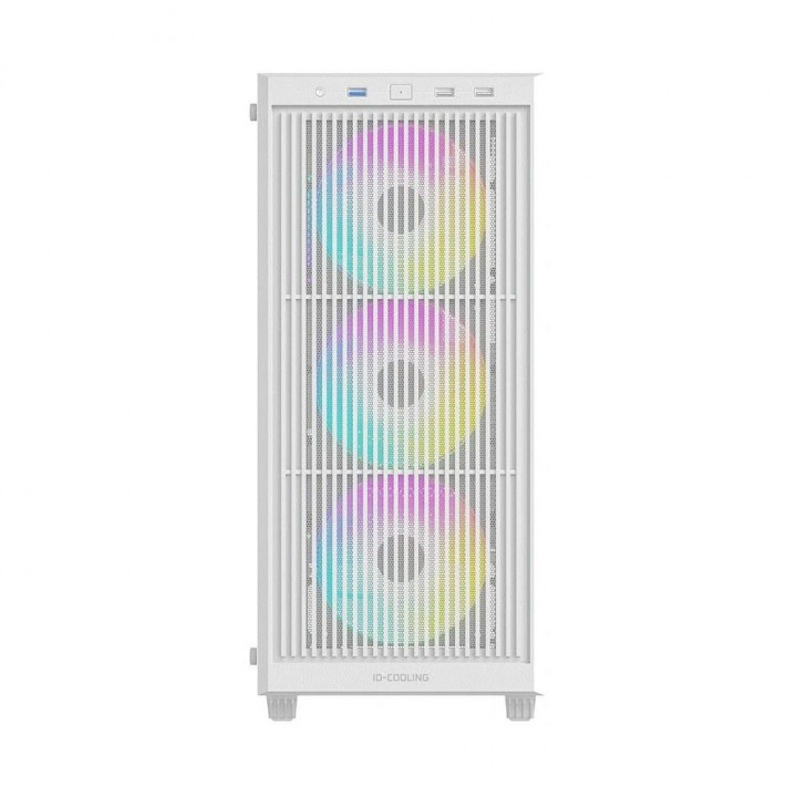 Корпус ID-Cooling WARE 300 ARGB, Micro-ATX, белый | AFOX.SU