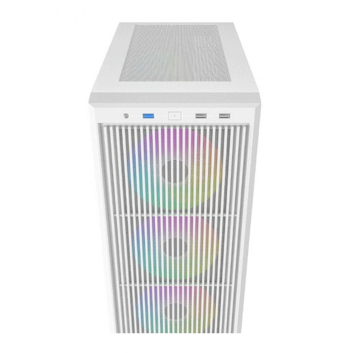 Корпус ID-Cooling WARE 300 ARGB, Micro-ATX, белый | AFOX.SU