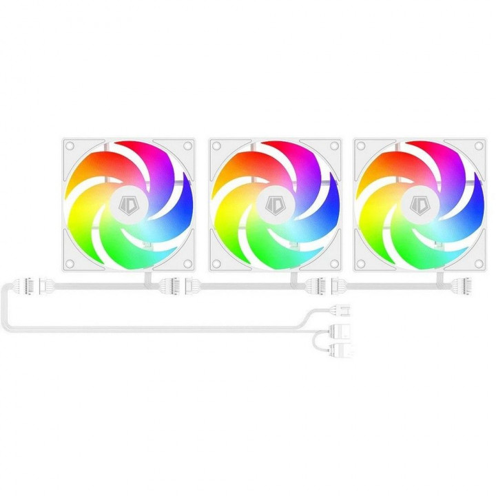 Корпус ID-Cooling WARE 300 ARGB, Micro-ATX, белый | AFOX.SU