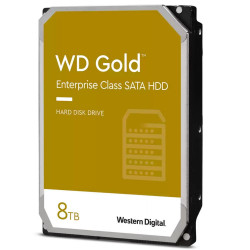 Жёсткий диск WD Gold 8 ТБ WD8005FRYZ, 3.5", SATA 6 Гбит/с, 7200 об/мин, 256 МБ, CMR