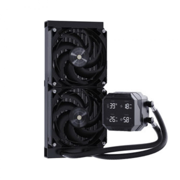 СЖО ALSEYE Q240 Plus 240 мм с дисплеем, LGA1851/AM5 | AFOX.SU