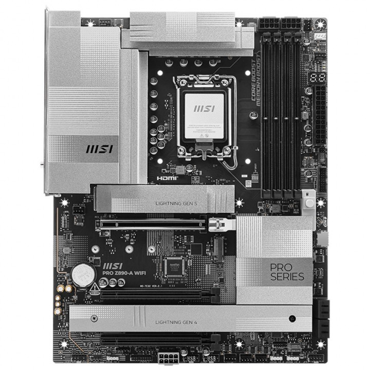 Плата MSI PRO Z890-A WIFI LGA1851, Wi-Fi 7, 5G LAN | AFOX.SU
