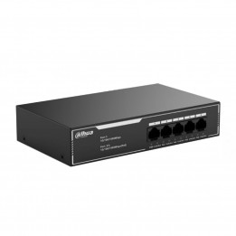 Уценка: PoE-коммутатор Dahua DH-SG1005LP, 4 PoE, 36 Вт | AFOX.SU