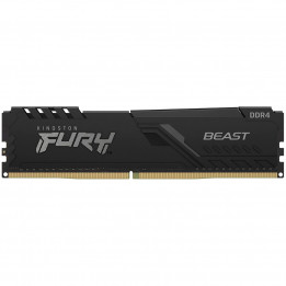 Память Kingston FURY Beast 16 ГБ DDR4-3200 CL16, чёрная | AFOX.SU