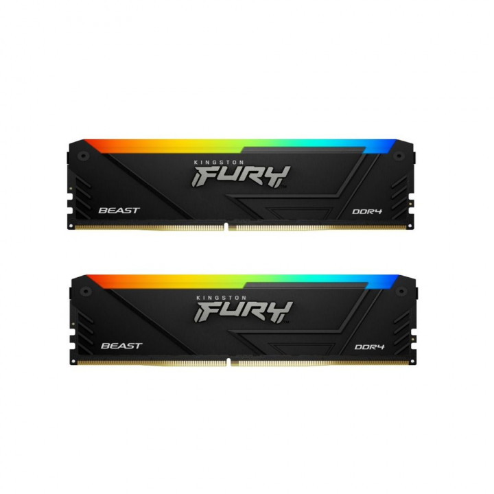 Память Kingston FURY Beast RGB 2×16 ГБ DDR4-3200 CL16 | AFOX.SU