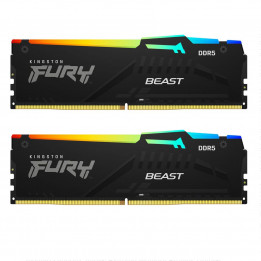 Память Kingston FURY Beast RGB 2×8 ГБ DDR5-5200, XMP | AFOX.SU