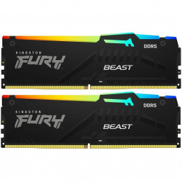 Память Kingston FURY Beast RGB 2×16 ГБ DDR5-5600 CL40 | AFOX.SU