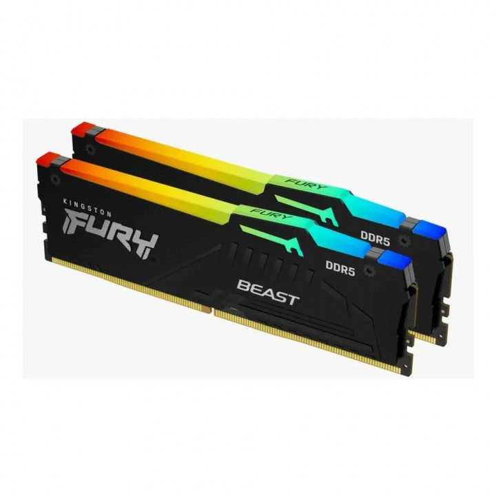 Память Kingston FURY Beast RGB 2×16 ГБ DDR5-5600 CL40 | AFOX.SU
