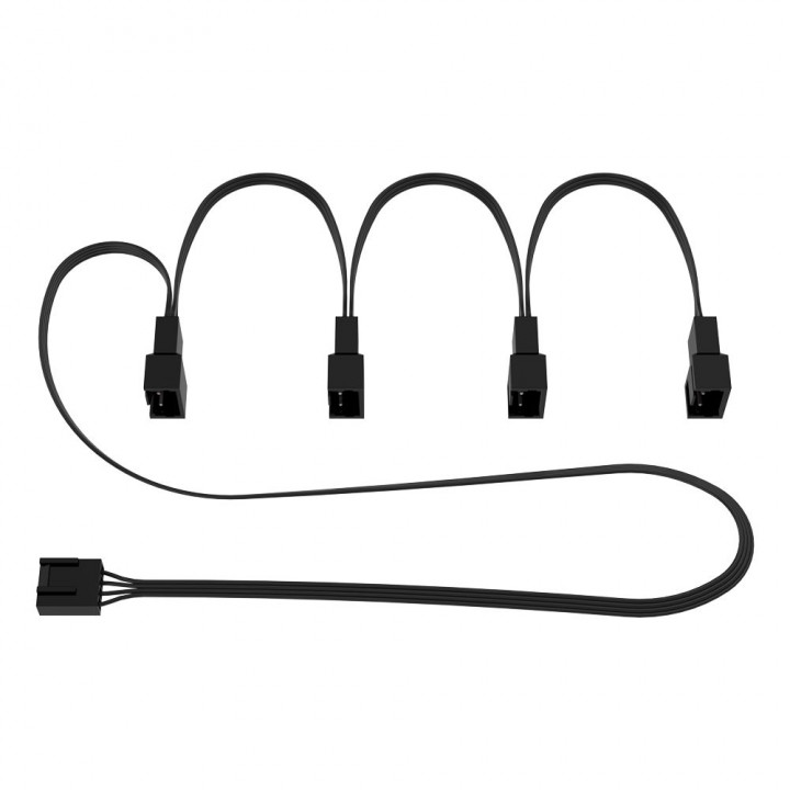 Разветвитель ARCTIC 4-Pin PWM на 4 вентилятора, 70 см | AFOX.SU