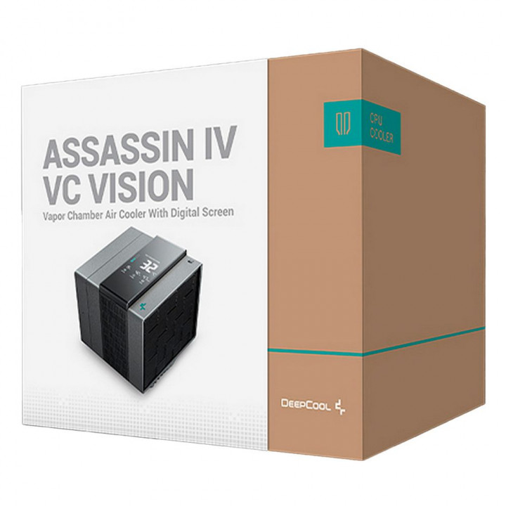 Кулер Deepcool ASSASSIN IV VC VISION, 300 Вт, дисплей | AFOX.SU