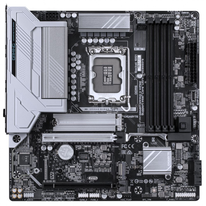 Плата Gigabyte B860M GAMING X WIFI6E, LGA1851, USB4 | AFOX.SU