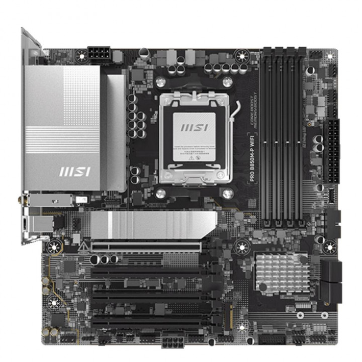 Плата MSI PRO B850M-P WIFI, AM5, Wi-Fi 7, 5G LAN | AFOX.SU