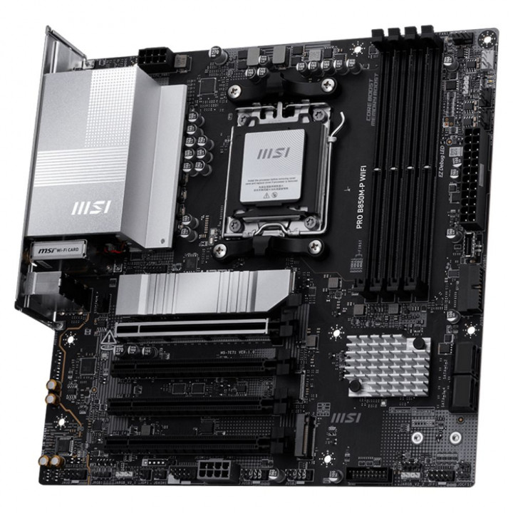 Плата MSI PRO B850M-P WIFI, AM5, Wi-Fi 7, 5G LAN | AFOX.SU