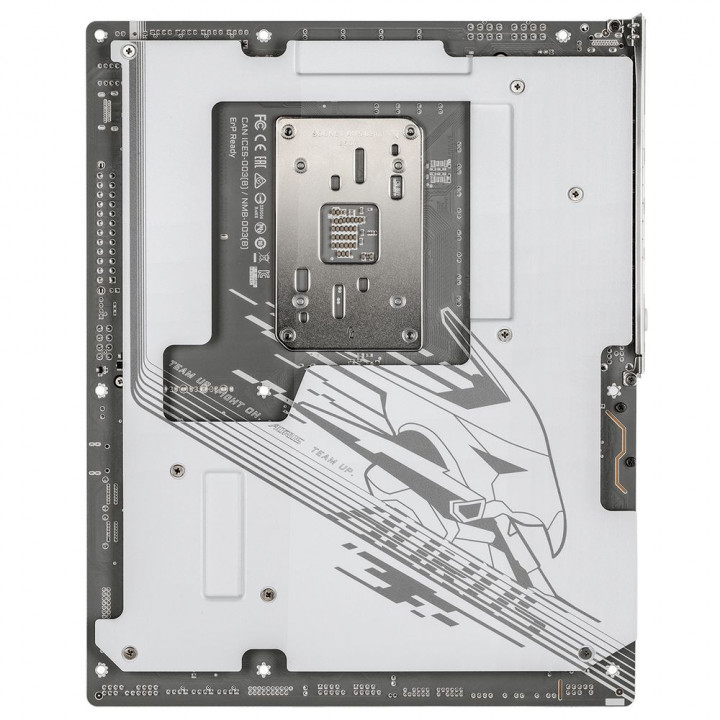 Плата Gigabyte X870E AORUS PRO X3D ICE, AM5, белая | AFOX.SU