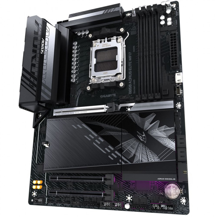 Плата Gigabyte B850 AORUS ELITE WIFI7, AM5, ATX | AFOX.SU
