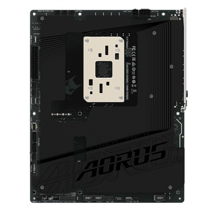 Плата Gigabyte X870 AORUS STEALTH, AM5, разъёмы сзади | AFOX.SU