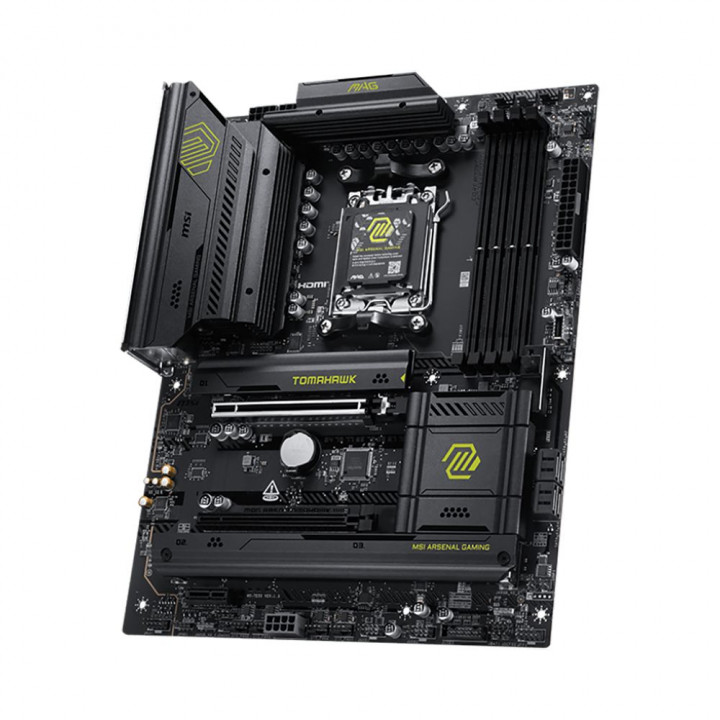Плата MSI MAG B850 TOMAHAWK WIFI, AM5, 5G LAN | AFOX.SU