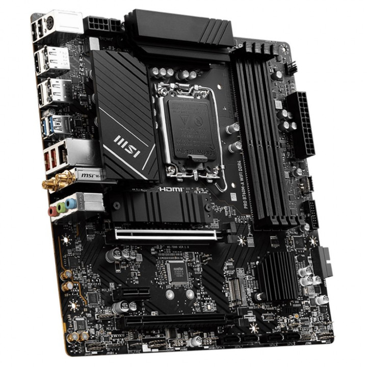 Плата MSI PRO B760M-A WIFI DDR4 (уценка), LGA1700 | AFOX.SU