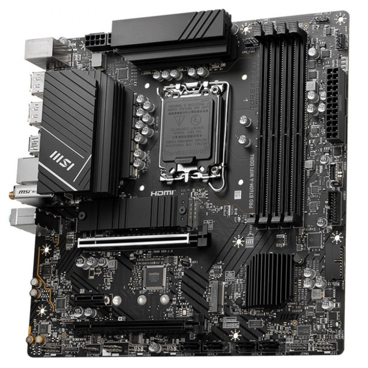 Плата MSI PRO B760M-A WIFI DDR4 (уценка), LGA1700 | AFOX.SU